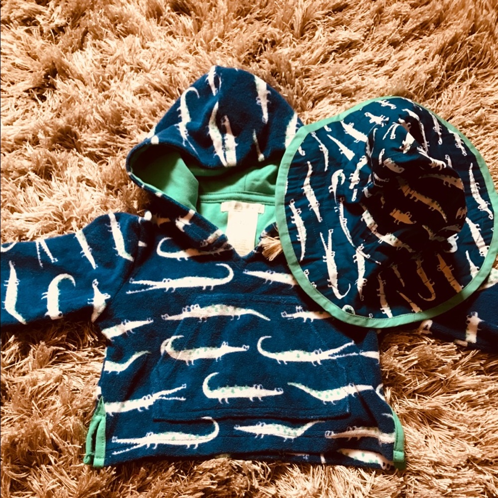 Swim cover and hat